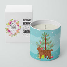 Load image into Gallery viewer, American Bobtail #2 Cat Merry Christmas 10 oz Decorative Soy Candle