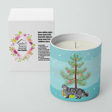 Load image into Gallery viewer, American Curl #1 Cat Merry Christmas 10 oz Decorative Soy Candle