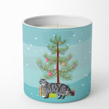 Load image into Gallery viewer, American Curl #1 Cat Merry Christmas 10 oz Decorative Soy Candle