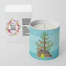 Load image into Gallery viewer, American Wirehair #1 Cat Merry Christmas 10 oz Decorative Soy Candle