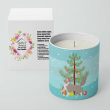 Load image into Gallery viewer, Asian Semi Longhaired Cat Merry Christmas 10 oz Decorative Soy Candle