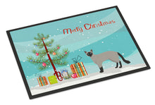 Load image into Gallery viewer, Balinese #1 Cat Merry Christmas Doormat - 24x36 Decorative Floor Mat – Indoor/Outdoor Rug with Artistic Flair CK4564JMAT