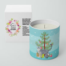 Load image into Gallery viewer, California Spangled #1 Cat Merry Christmas 10 oz Decorative Soy Candle