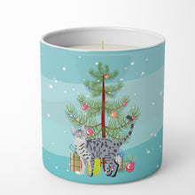 Load image into Gallery viewer, California Spangled #1 Cat Merry Christmas 10 oz Decorative Soy Candle