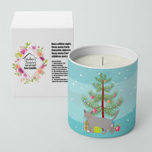 Load image into Gallery viewer, Chartreux #2 Cat Merry Christmas 10 oz Decorative Soy Candle
