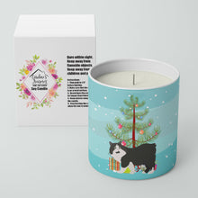 Load image into Gallery viewer, Cymric Cat Merry Christmas 10 oz Decorative Soy Candle