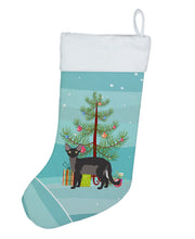 Load image into Gallery viewer, Devon Rex Cat Merry Christmas Christmas Stocking