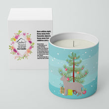 Load image into Gallery viewer, Don Sphynx Cat Merry Christmas 10 oz Decorative Soy Candle