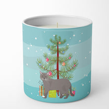 Load image into Gallery viewer, European Burmese Cat Merry Christmas 10 oz Decorative Soy Candle