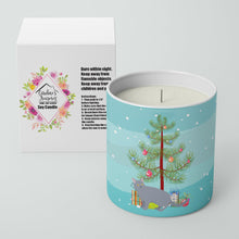 Load image into Gallery viewer, European Shorthair #3 Cat Merry Christmas 10 oz Decorative Soy Candle