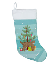 Load image into Gallery viewer, Highlander Lynx #3 Cat Merry Christmas Christmas Stocking