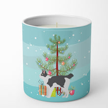 Load image into Gallery viewer, Japanese Bobtail Cat Merry Christmas 10 oz Decorative Soy Candle