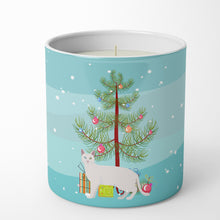 Load image into Gallery viewer, Khao Manee #1 Cat Merry Christmas 10 oz Decorative Soy Candle
