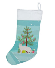 Load image into Gallery viewer, Khao Manee #1 Cat Merry Christmas Christmas Stocking