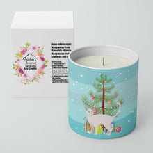 Load image into Gallery viewer, Khao Manee #2 Cat Merry Christmas 10 oz Decorative Soy Candle