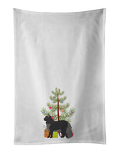 Load image into Gallery viewer, Maine Coon #2 Cat Merry Christmas White Kitchen Towel Set of 2
