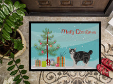 Load image into Gallery viewer, Manx #1 Cat Merry Christmas Doormat - 24x36 Decorative Floor Mat – Indoor/Outdoor Rug with Artistic Flair CK4652JMAT