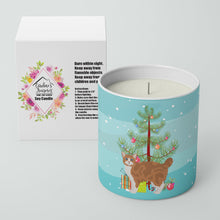 Load image into Gallery viewer, Manx #2 Cat Merry Christmas 10 oz Decorative Soy Candle