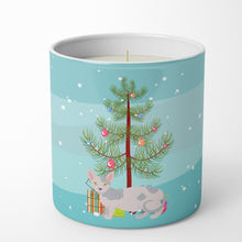 Load image into Gallery viewer, Minskin Cat Merry Christmas 10 oz Decorative Soy Candle