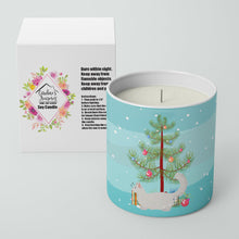 Load image into Gallery viewer, Munchkin #2 Cat Merry Christmas 10 oz Decorative Soy Candle