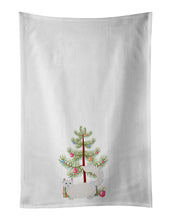 Load image into Gallery viewer, Napoleon #1 Cat Merry Christmas White Kitchen Towel Set of 2