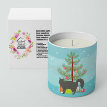 Load image into Gallery viewer, Nebelung #3 Cat Merry Christmas 10 oz Decorative Soy Candle
