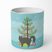 Load image into Gallery viewer, Nebelung #3 Cat Merry Christmas 10 oz Decorative Soy Candle