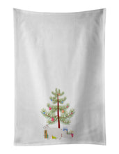 Load image into Gallery viewer, Oregon Rex #2 Cat Merry Christmas White Kitchen Towel Set of 2