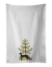 Load image into Gallery viewer, Oriental Shorthair #1 Cat Merry Christmas White Kitchen Towel Set of 2