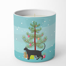 Load image into Gallery viewer, Pantherette Cat Merry Christmas 10 oz Decorative Soy Candle