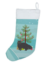 Load image into Gallery viewer, Black Persian Traditional Cat Merry Christmas Christmas Stocking