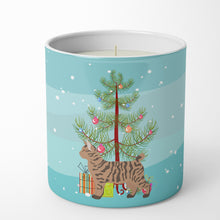Load image into Gallery viewer, Pixie Bob #2 Cat Merry Christmas 10 oz Decorative Soy Candle