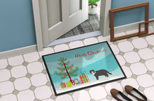Load image into Gallery viewer, Poodle Cat #1 Cat Merry Christmas Doormat - 24x36 Decorative Floor Mat – Indoor/Outdoor Rug with Artistic Flair CK4687JMAT