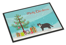 Load image into Gallery viewer, Poodle Cat #1 Cat Merry Christmas Doormat - 18x27 Decorative Floor Mat – Indoor/Outdoor Rug with Artistic Flair CK4687MAT