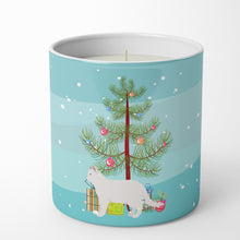 Load image into Gallery viewer, Poodle Cat #2 Cat Merry Christmas 10 oz Decorative Soy Candle