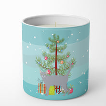 Load image into Gallery viewer, Russian Blue #1 Cat Merry Christmas 10 oz Decorative Soy Candle