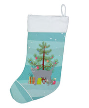Load image into Gallery viewer, Russian Blue #1 Cat Merry Christmas Christmas Stocking