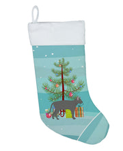 Load image into Gallery viewer, Russian Blue #2 Cat Merry Christmas Christmas Stocking