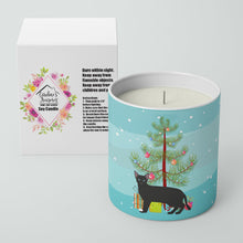 Load image into Gallery viewer, Russian White Black #1 Cat Merry Christmas 10 oz Decorative Soy Candle