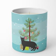 Load image into Gallery viewer, Russian White Black #1 Cat Merry Christmas 10 oz Decorative Soy Candle