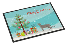 Load image into Gallery viewer, Safari #1 Cat Merry Christmas Doormat - 18x27 Decorative Floor Mat – Indoor/Outdoor Rug with Artistic Flair CK4699MAT