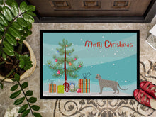 Load image into Gallery viewer, Safari #2 Cat Merry Christmas Doormat - 24x36 Decorative Floor Mat – Indoor/Outdoor Rug with Artistic Flair CK4700JMAT