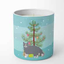 Load image into Gallery viewer, Selkirk Rex #1 Cat Merry Christmas 10 oz Decorative Soy Candle