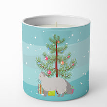 Load image into Gallery viewer, Selkirk Rex #2 Cat Merry Christmas 10 oz Decorative Soy Candle