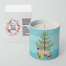 Load image into Gallery viewer, Siamese Modern #2 Cat Merry Christmas 10 oz Decorative Soy Candle