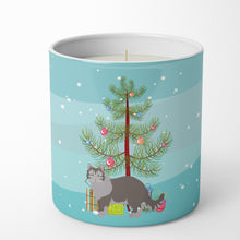 Load image into Gallery viewer, Siberian Forest #1 Cat Merry Christmas 10 oz Decorative Soy Candle
