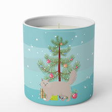 Load image into Gallery viewer, Siberian Forest #2 Cat Merry Christmas 10 oz Decorative Soy Candle