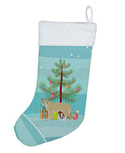 Load image into Gallery viewer, Singapura Cat Merry Christmas Christmas Stocking