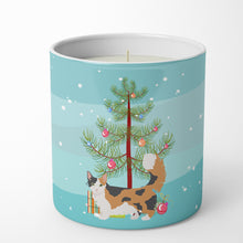 Load image into Gallery viewer, Skookum Cat Merry Christmas 10 oz Decorative Soy Candle