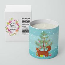 Load image into Gallery viewer, Somali Cat Merry Christmas 10 oz Decorative Soy Candle